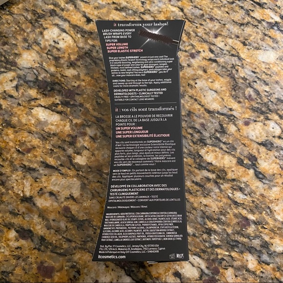It Cosmetics Superhero Mascara in Black (NWT) - Picture 5 of 8